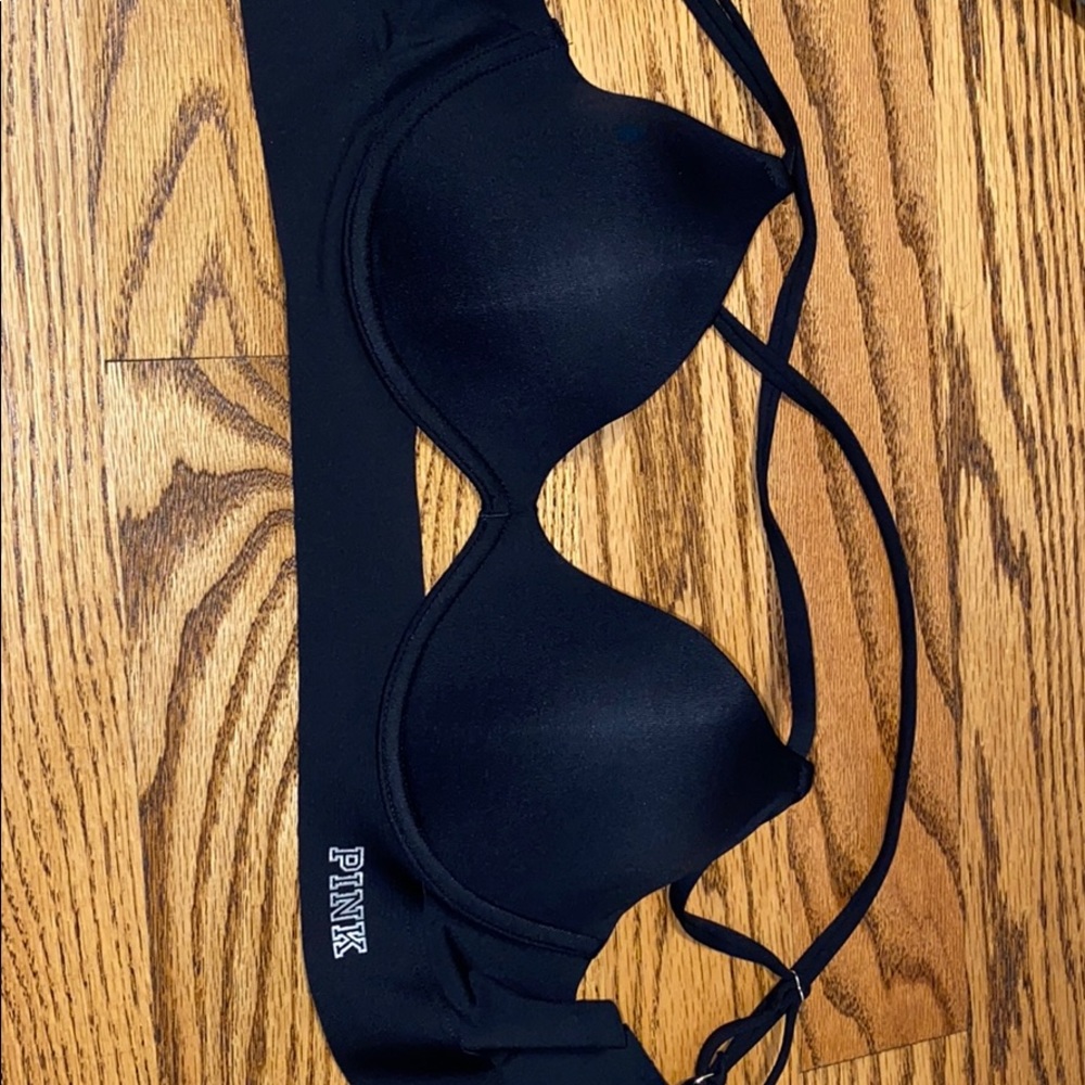 pink bra size medium cross back!!